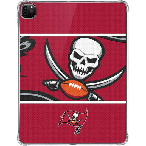 NFL Tampa Bay Buccaneers Zone Block iPad Pro 11in (2024) Clear Case
