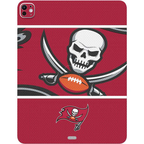 NFL Tampa Bay Buccaneers Zone Block iPad Pro 13in M4 (2024) Skin