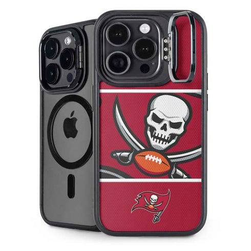NFL Tampa Bay Buccaneers Zone Block iPhone 13 Pro Max Kickstand Case