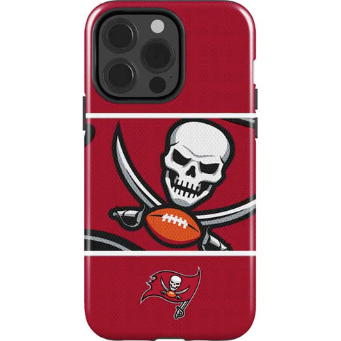 NFL Tampa Bay Buccaneers Zone Block iPhone 15 Pro Impact Case