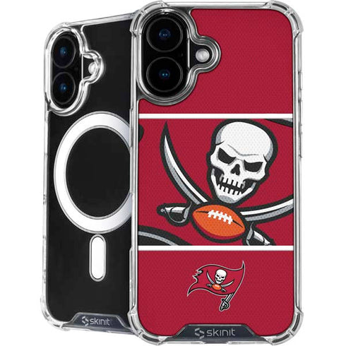 NFL Tampa Bay Buccaneers Zone Block iPhone 16 MagSafe Case