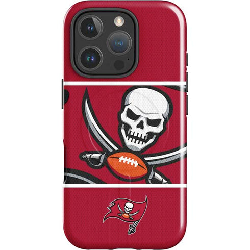 NFL Tampa Bay Buccaneers Zone Block iPhone 16 Pro Magsafe Impact Case