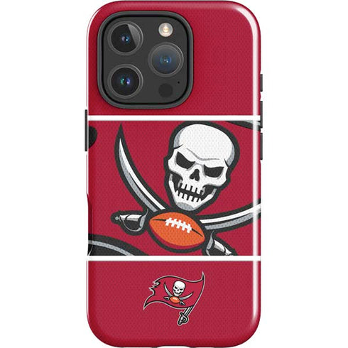 NFL Tampa Bay Buccaneers Zone Block iPhone 16 Pro Max Impact Case