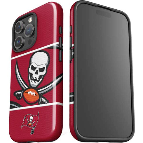 NFL Tampa Bay Buccaneers Zone Block iPhone 16 Pro Max Impact Case