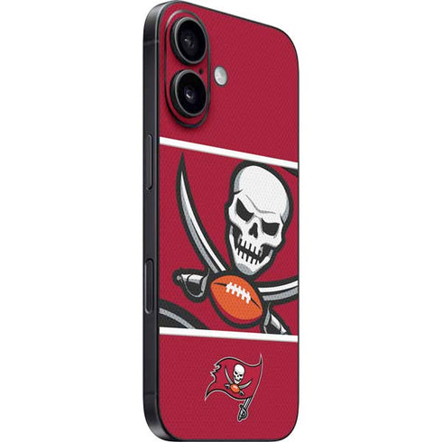 NFL Tampa Bay Buccaneers Zone Block iPhone 16 Skin