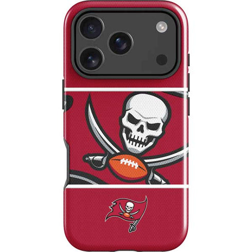 NFL Tampa Bay Buccaneers Zone Block iPhone 18 Pro Max Impact Case