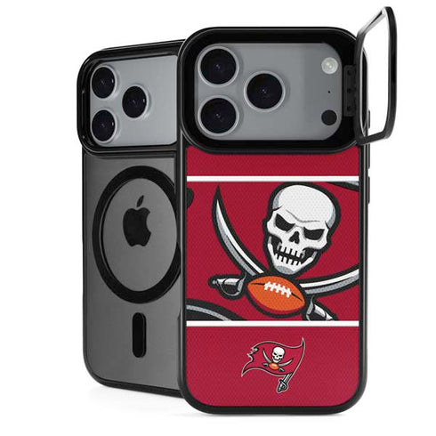 NFL Tampa Bay Buccaneers Zone Block iPhone 18 Pro Max Kickstand Case