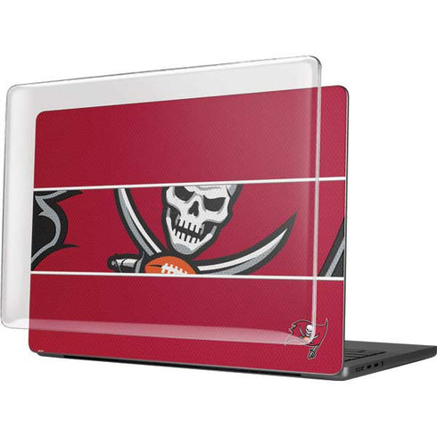 NFL Tampa Bay Buccaneers Zone Block MacBook Pro 14in (2021-24) Case plus Skin