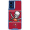 NFL Tampa Bay Buccaneers Zone Block Moto G 5G (2024) Clear Case