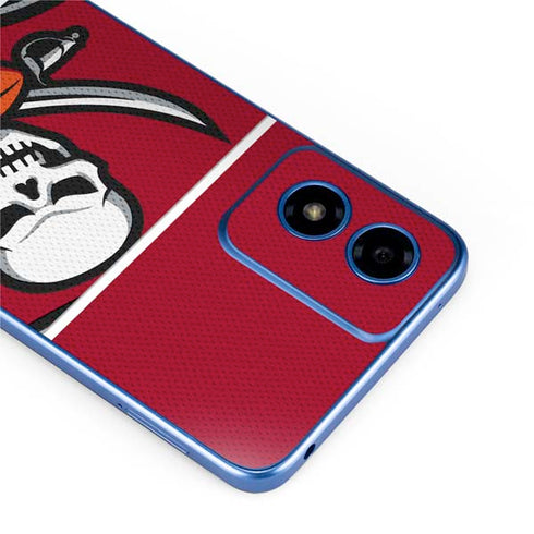 NFL Tampa Bay Buccaneers Zone Block Moto G Play 4G (2024) Skin