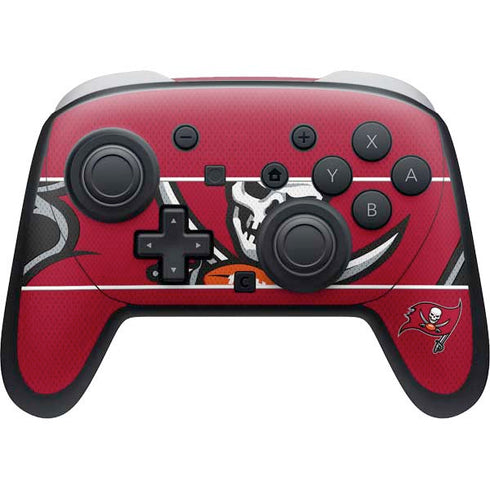 NFL Tampa Bay Buccaneers Zone Block Nintendo Switch 2 (2025) Pro Controller Skin