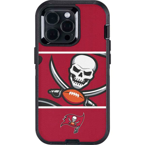 NFL Tampa Bay Buccaneers Zone Block Otterbox Defender iPhone Skin