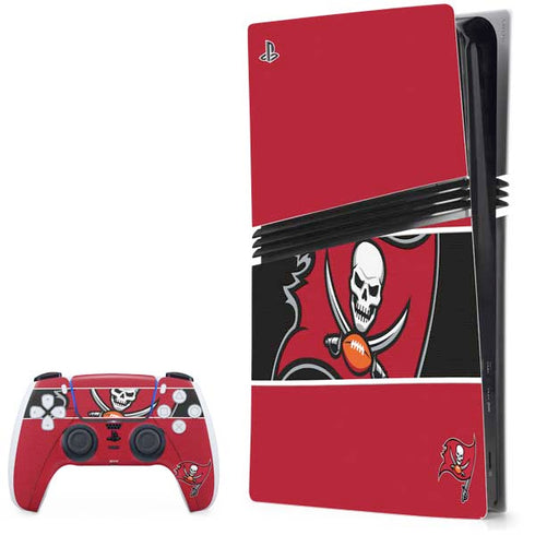 NFL Tampa Bay Buccaneers Zone Block PS5 Pro Bundle Skin