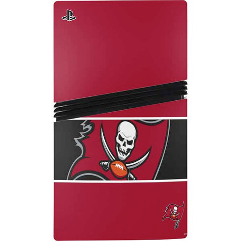 NFL Tampa Bay Buccaneers Zone Block PS5 Pro Console Skin