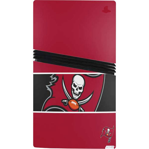 NFL Tampa Bay Buccaneers Zone Block PS5 Pro Console Skin