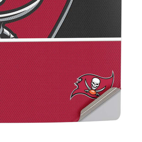 NFL Tampa Bay Buccaneers Zone Block PS5 Pro Disk Console Skin