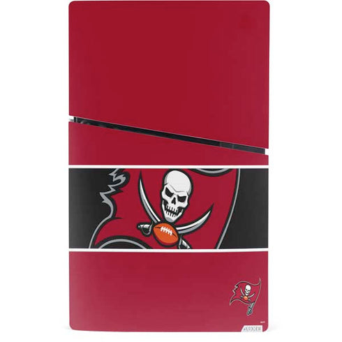 NFL Tampa Bay Buccaneers Zone Block PS5 Slim Digital Edition Console Skin