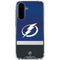 NHL Tampa Bay Lightning Alternate Jersey Galaxy A36 5G Clear Case