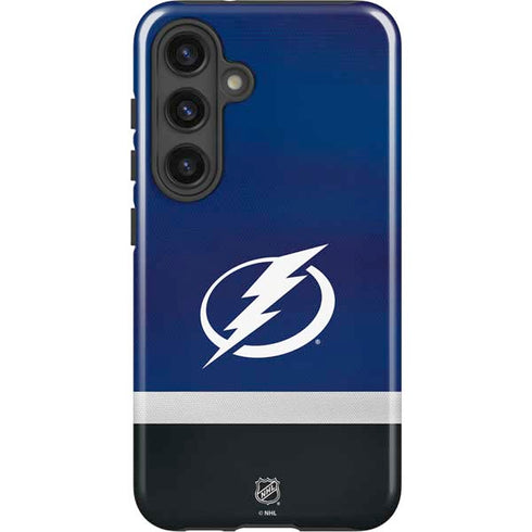 NHL Tampa Bay Lightning Alternate Jersey Galaxy S25 Impact Case