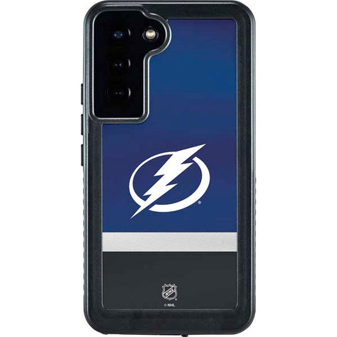 NHL Tampa Bay Lightning Alternate Jersey Galaxy S24 Plus Waterproof Case