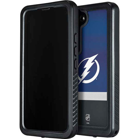 NHL Tampa Bay Lightning Alternate Jersey Galaxy S24 Plus Waterproof Case
