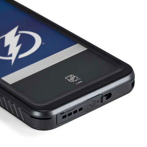 NHL Tampa Bay Lightning Alternate Jersey Galaxy S24 Plus Waterproof Case