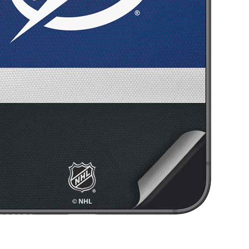 NHL Tampa Bay Lightning Alternate Jersey Galaxy S25 Skin