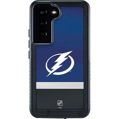 NHL Tampa Bay Lightning Alternate Jersey Galaxy S24 Waterproof Case