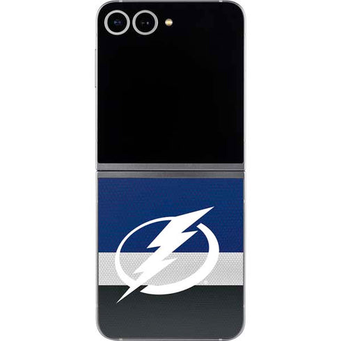 NHL Tampa Bay Lightning Alternate Jersey Galaxy Z Flip6 Skin