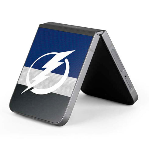 NHL Tampa Bay Lightning Alternate Jersey Galaxy Z Flip6 Skin