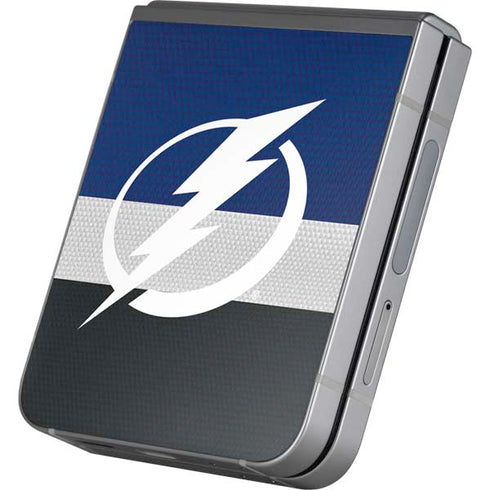 NHL Tampa Bay Lightning Alternate Jersey Galaxy Z Flip6 Skin