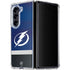 NHL Tampa Bay Lightning Alternate Jersey Galaxy Z Fold5 5G Clear Case