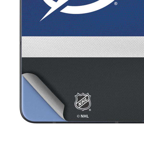 NHL Tampa Bay Lightning Alternate Jersey Galaxy Z Fold5 5G Skin