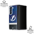 NHL Tampa Bay Lightning Alternate Jersey Galaxy Z Fold6 Clear Case