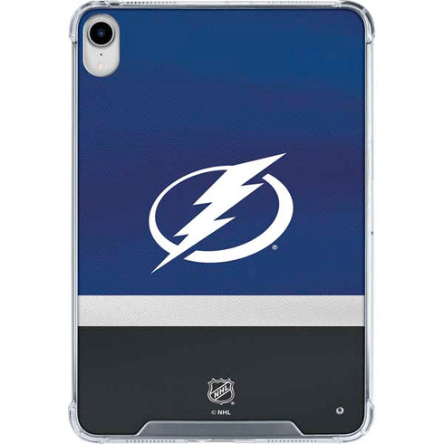 NHL Tampa Bay Lightning Alternate Jersey iPad 11th Gen (2025) Clear Case