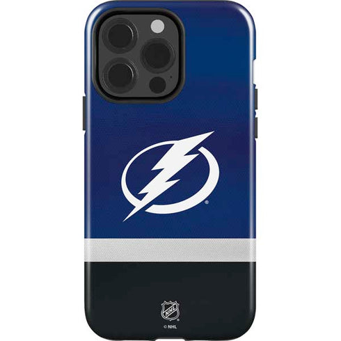 NHL Tampa Bay Lightning Alternate Jersey iPhone 15 Pro Impact Case