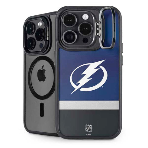 NHL Tampa Bay Lightning Alternate Jersey iPhone 15 Pro Max Kickstand Case