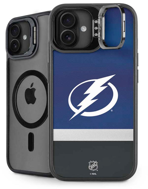 NHL Tampa Bay Lightning Alternate Jersey iPhone 16 Kickstand Case