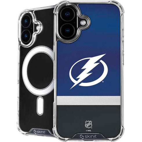 NHL Tampa Bay Lightning Alternate Jersey iPhone 16 MagSafe Case