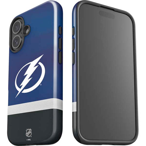 NHL Tampa Bay Lightning Alternate Jersey iPhone 16 Plus Impact Case