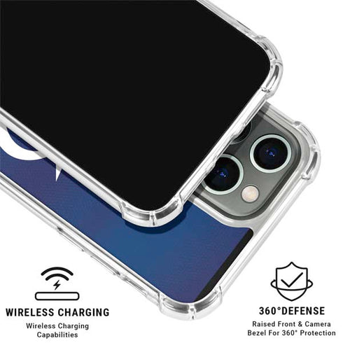 NHL Tampa Bay Lightning Alternate Jersey iPhone 16 Pro Max Clear Case