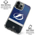 NHL Tampa Bay Lightning Alternate Jersey iPhone 16 Pro Max Clear Case