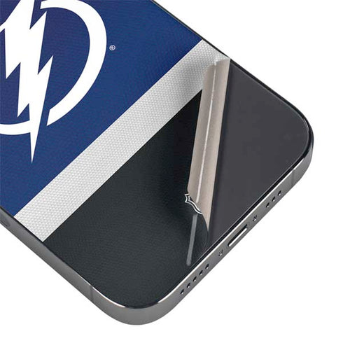 NHL Tampa Bay Lightning Alternate Jersey iPhone 16 Pro Max Skin