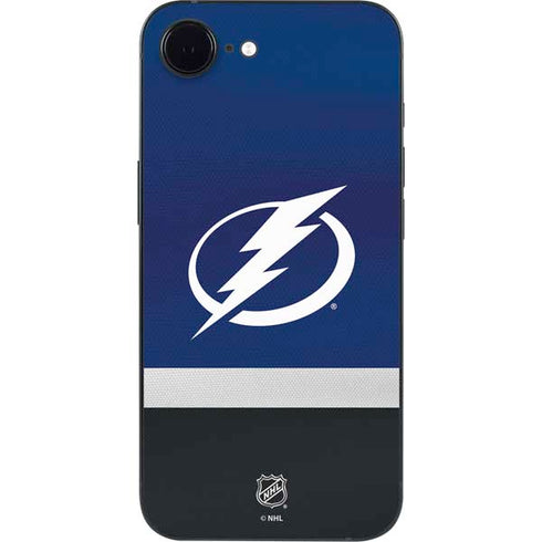 NHL Tampa Bay Lightning Alternate Jersey iPhone 16e Skin