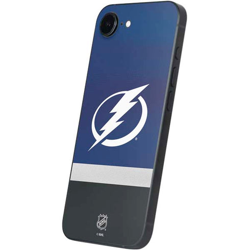 NHL Tampa Bay Lightning Alternate Jersey iPhone 16e Skin