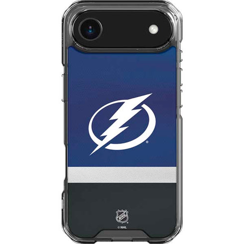 NHL Tampa Bay Lightning Alternate Jersey iPhone 17 Air Clear Case