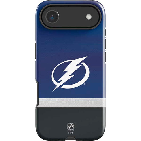NHL Tampa Bay Lightning Alternate Jersey iPhone 17 Air Impact Case