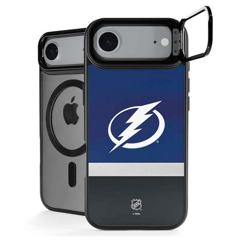 NHL Tampa Bay Lightning Alternate Jersey iPhone 17 Air Kickstand Case