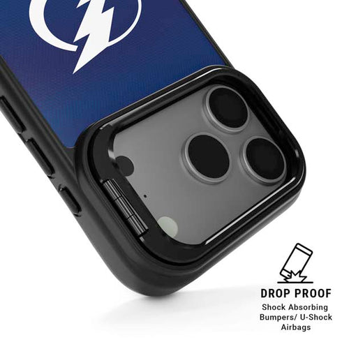NHL Tampa Bay Lightning Alternate Jersey iPhone 17 Pro Kickstand Case