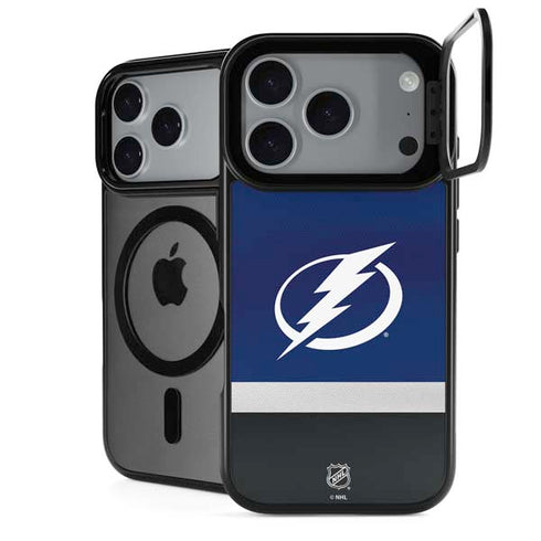 NHL Tampa Bay Lightning Alternate Jersey iPhone 17 Pro Max Kickstand Case